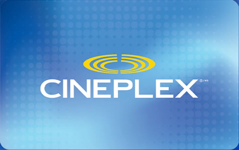 Cineplex gift card