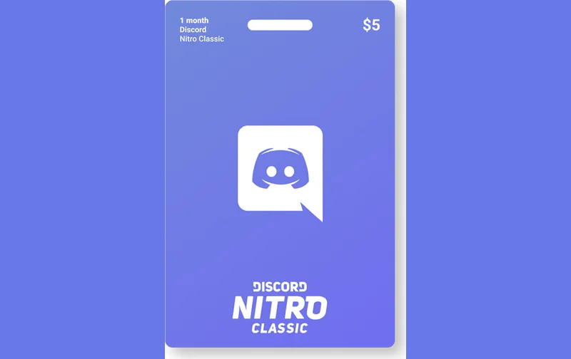 Discord Nitro gift card