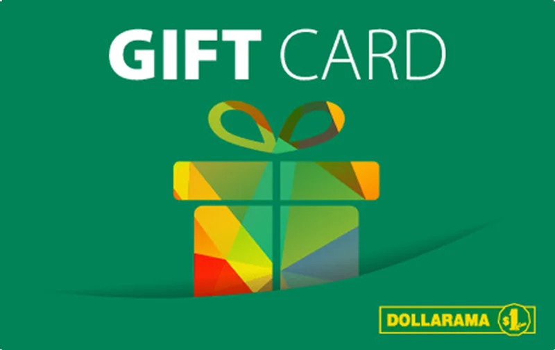 Dollarama gift card