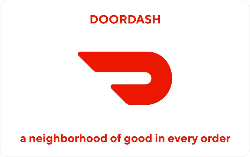 DoorDash gift card