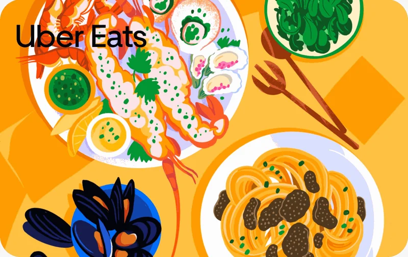 Uber Eats gift card