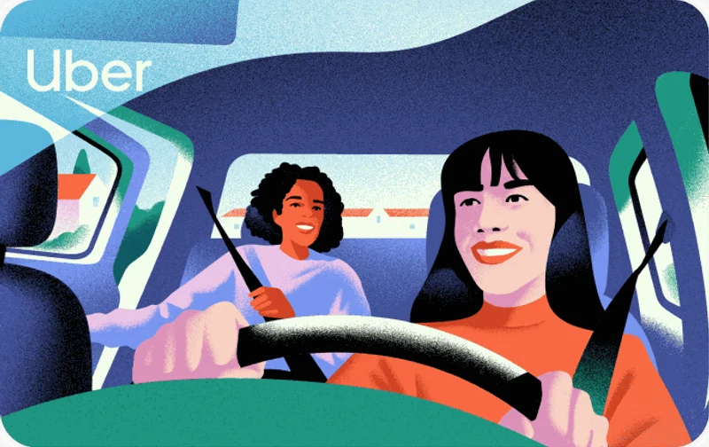 Uber gift card